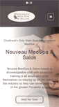 Mobile Screenshot of nouveaumedspaandsalon.com